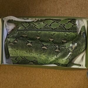 JRENEE Tianna faux snakeskin boot size 13W